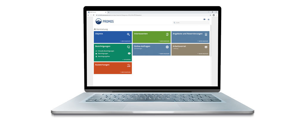 Simple and Useful: Landlords will be able to create 360° viewings via a new “Virtual Viewings” service in the “Viewings” tile.
