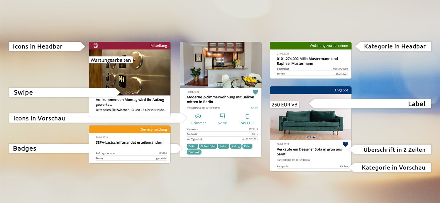 Generic Style zur Gestaltung der Formularvorschau in den easysquare Apps