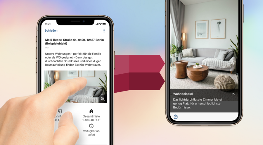 Optimierung der Usability vom Galleryfield in den easysquare Apps